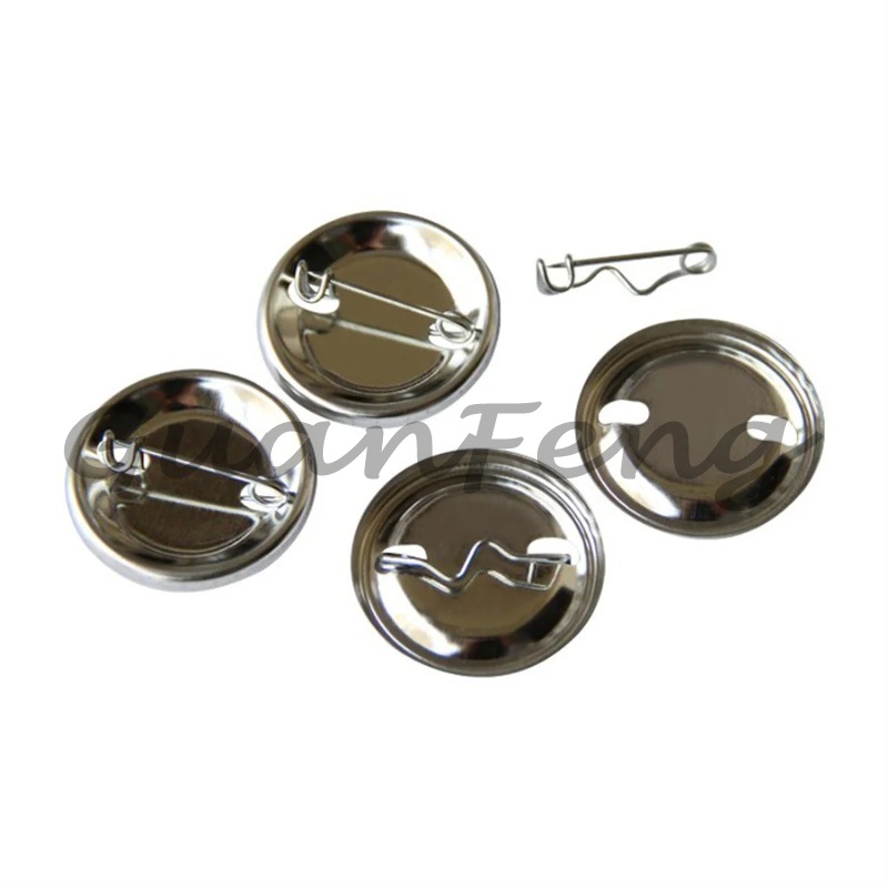طقم دبابيس معدنية دائرية بقطر  - مراجعة Button Badge Blank وسعره