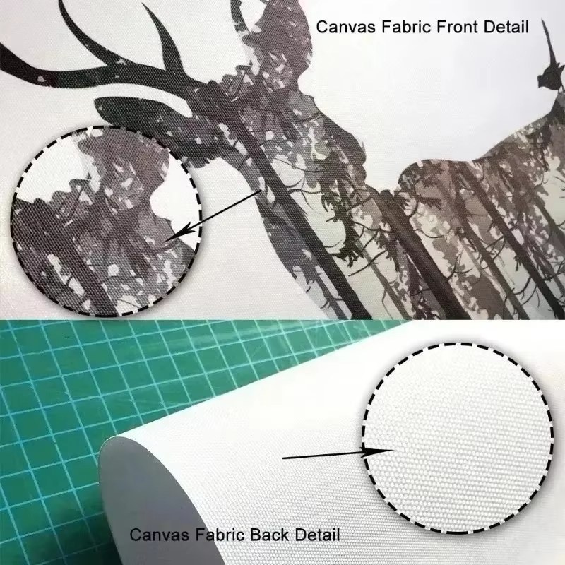 (بدون إطار) لوحة مسطحة ثنائية  - مراجعة Canvas Wrap Ready وسعره