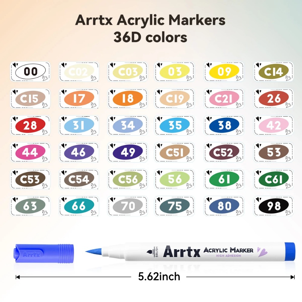 أقلام تلوين أكريليك من أرتكس ب - مراجعة Copic Marker Classic وسعره