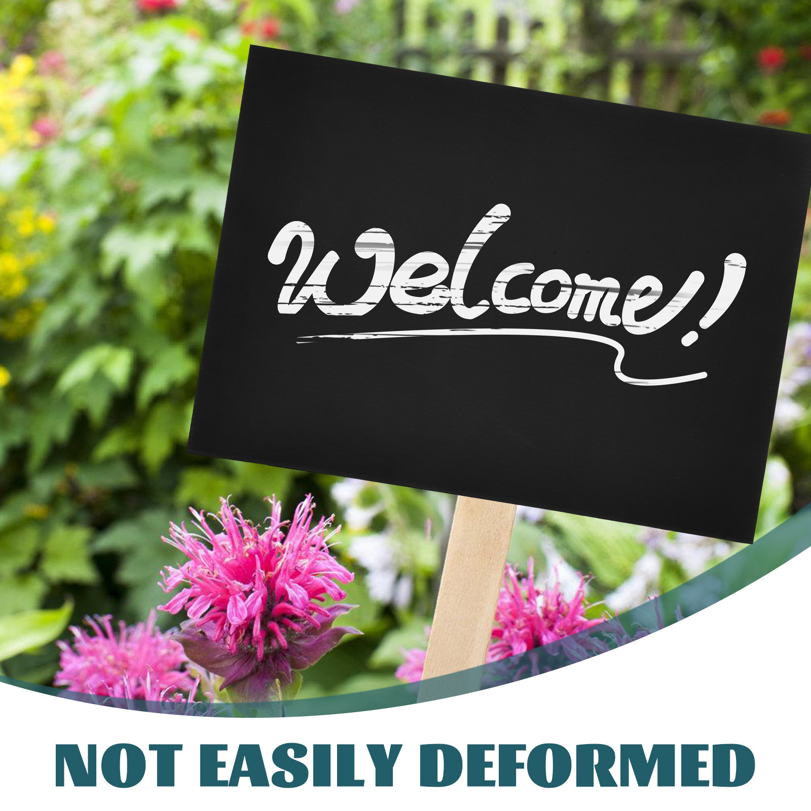 قطعتان من لافتات الحديقة السود - مراجعة Yard Sign Blank وسعره