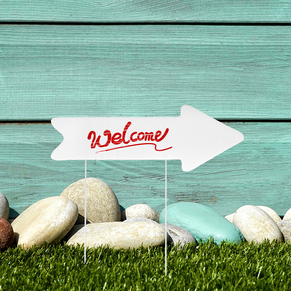 قطعتان من لافتات الحديقة الفار - مراجعة Yard Sign Blank وسعره